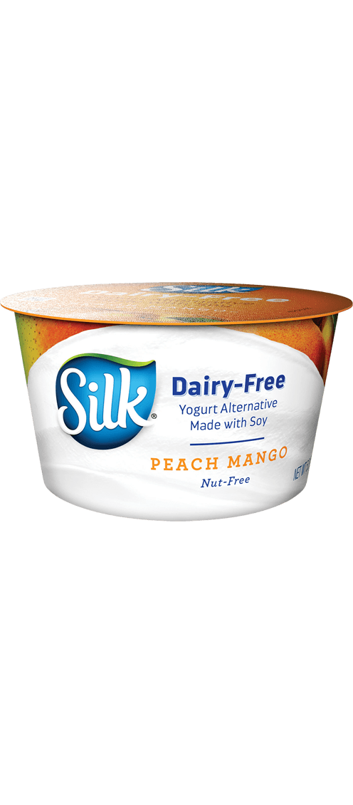 Yogurt clipart yogurt tub. Peach mango soy dairy