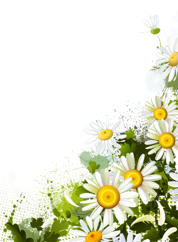 march clipart yellow daisy