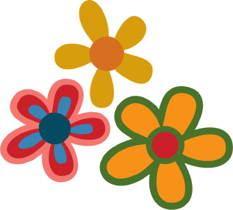 Hippie clipart pink blue flower. Heart cliparts free download