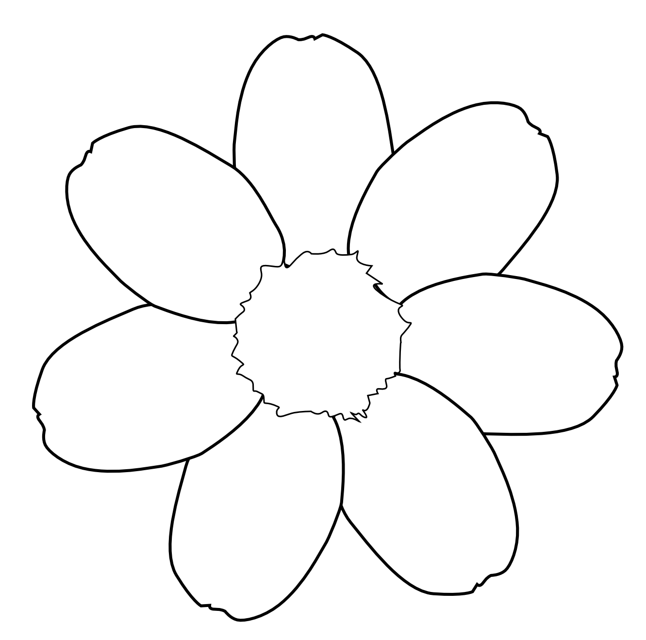 Free black white flower. Daisies clipart hippie