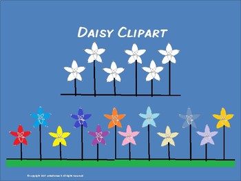 daisies clipart star