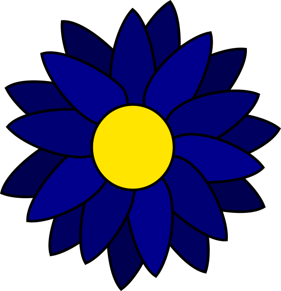 Daisy blue daisy flower