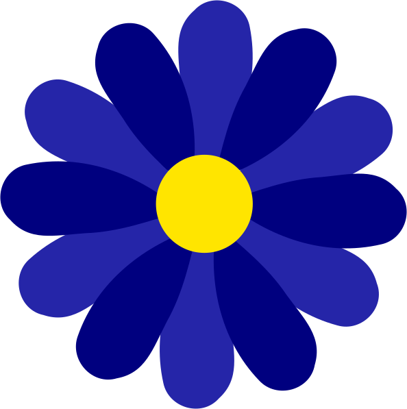 mayflower clipart blue daisy