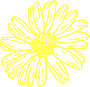 daisy clipart yellow daisy