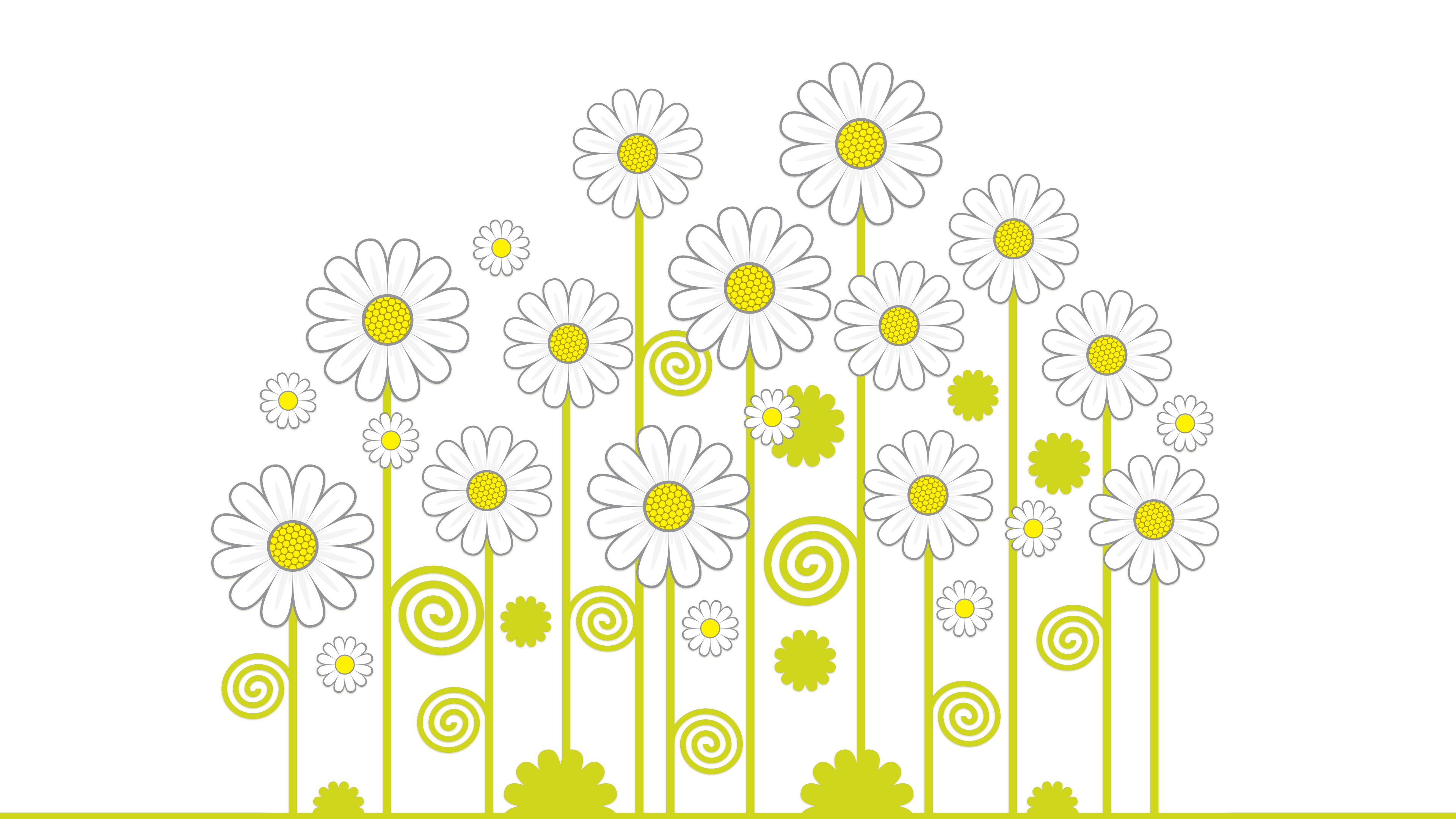 daisies clipart wallpaper