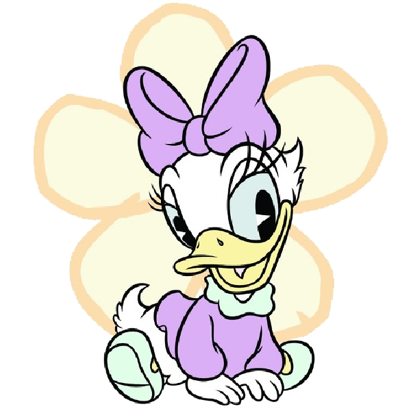 Daisy clipart baby. Duck disney clip art