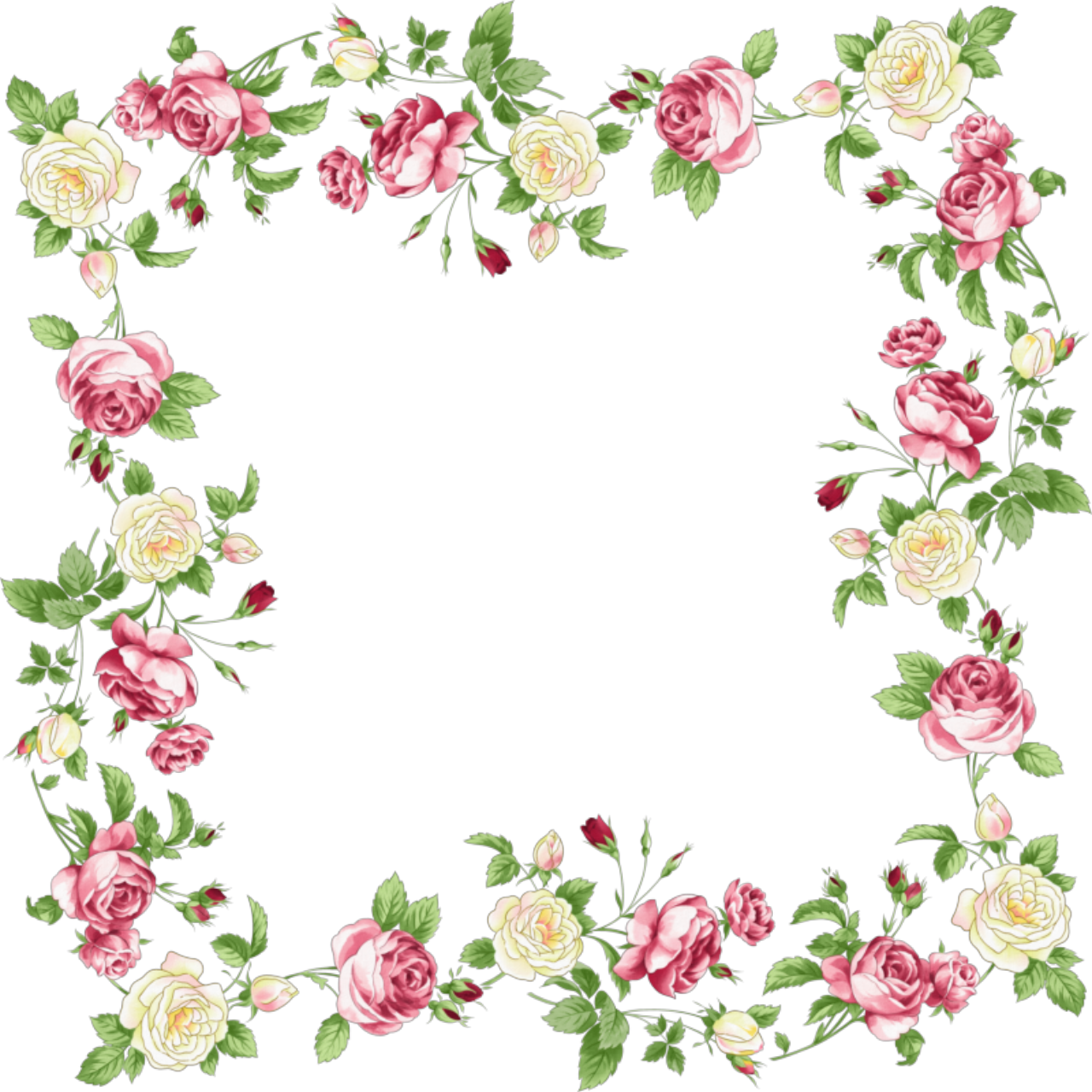 floral border png