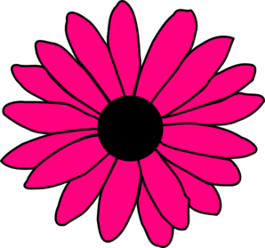 Daisy clipart fuschia flower. Free fuchsia cliparts zone
