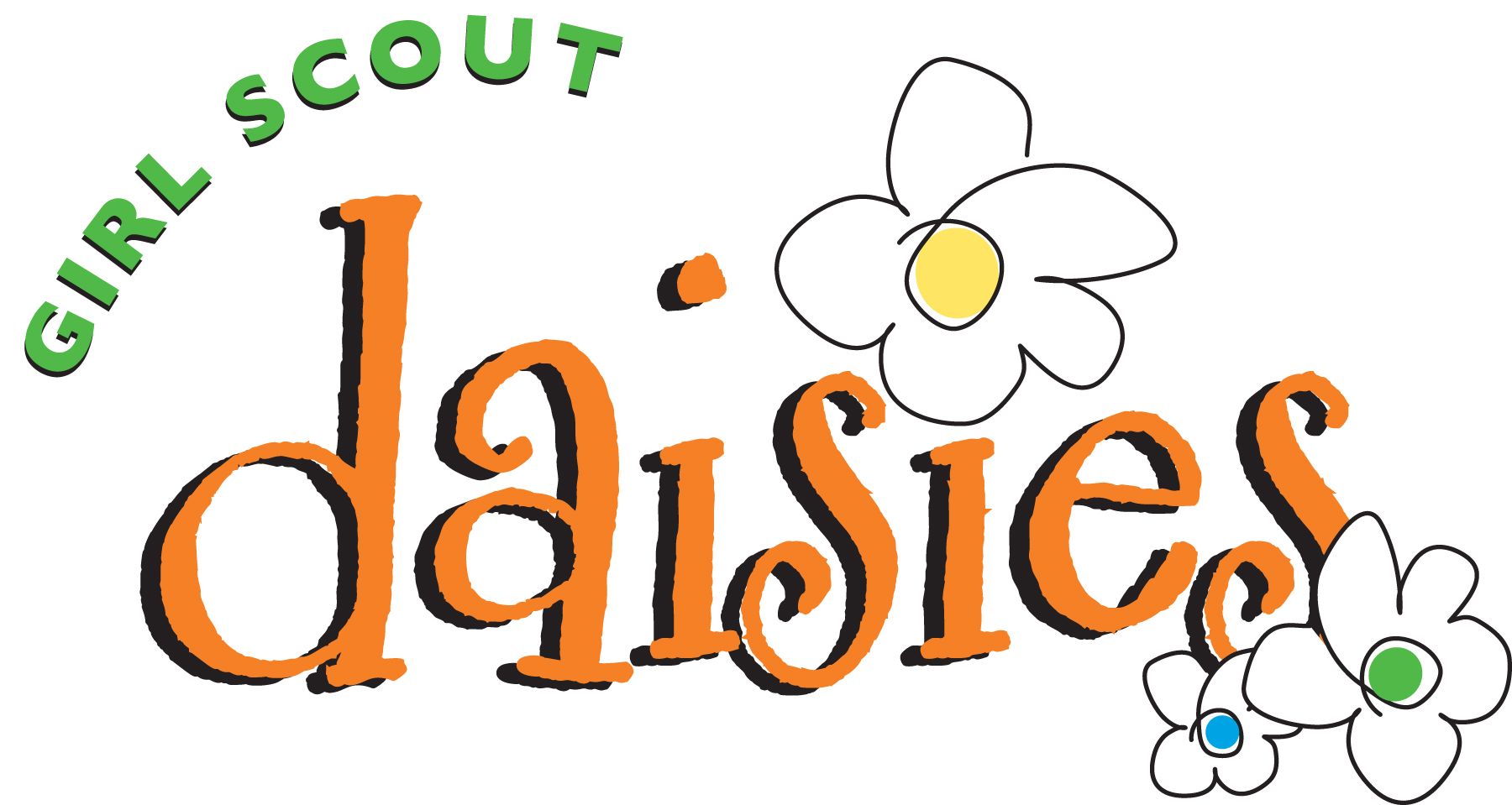 daisy clipart logo girl scout