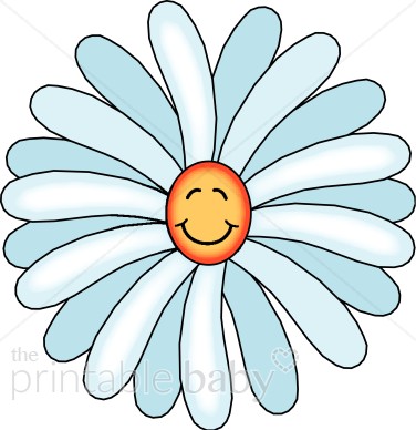 Daisies clipart garden tour. Free smiling daisy cliparts