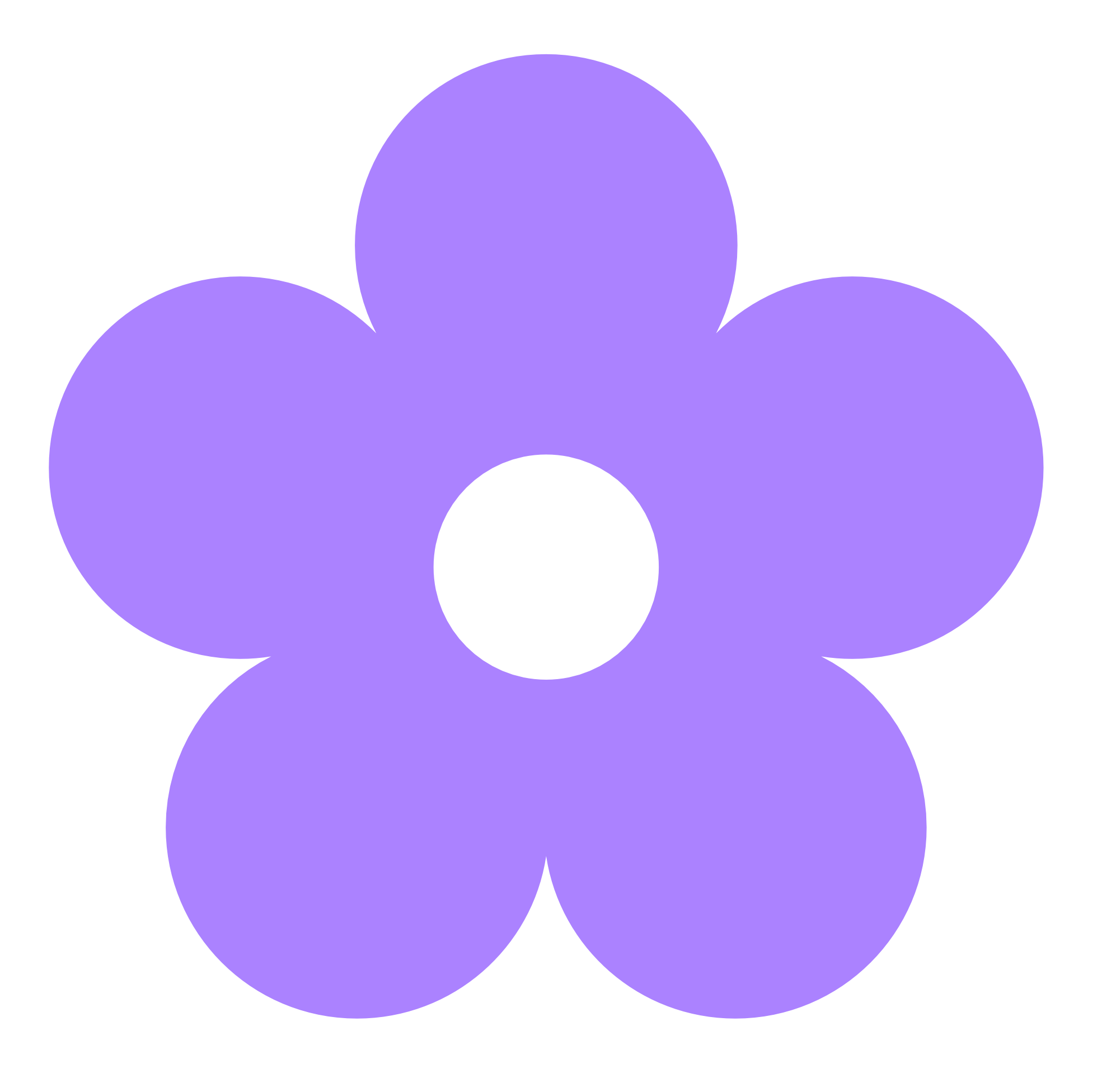 daisy clipart violet