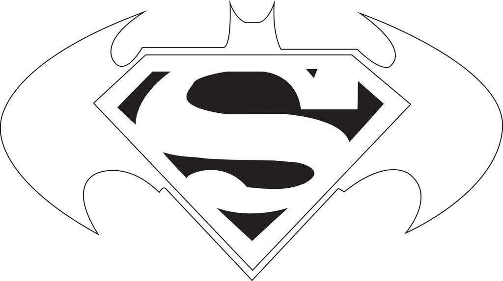 Outline and superman jpg. Dallas cowboys clipart batman