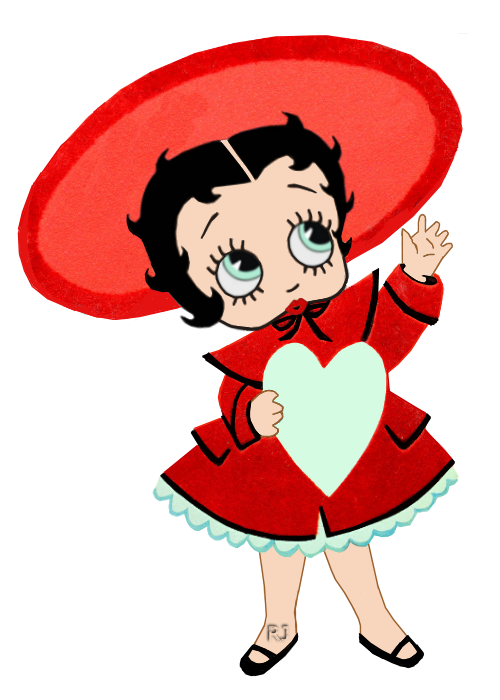 Dallas cowboys clipart betty boop. Bb valentine pinterest