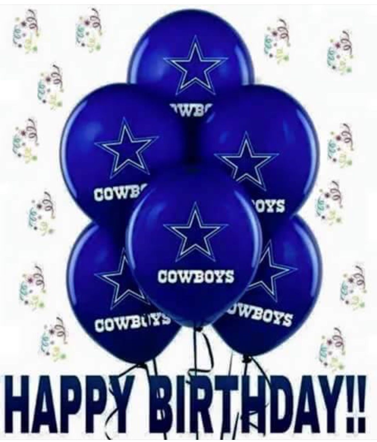 Printable Dallas Cowboys Birthday Card Printable Word Searches