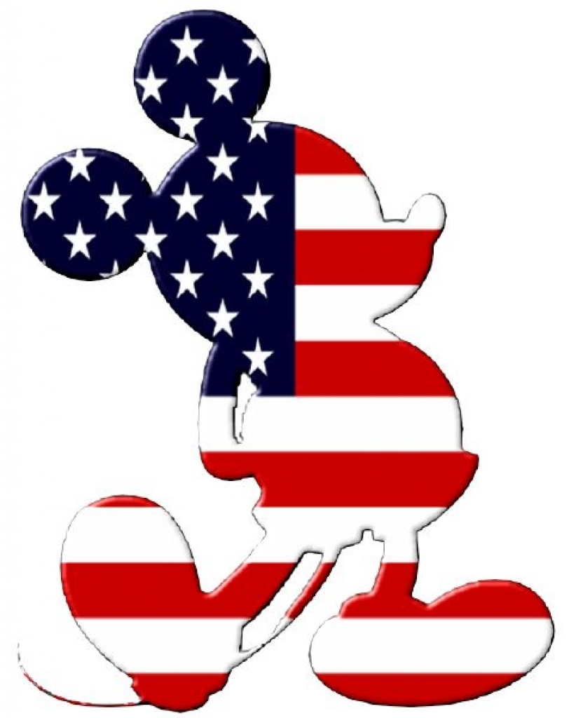 mickey clipart 4th july
