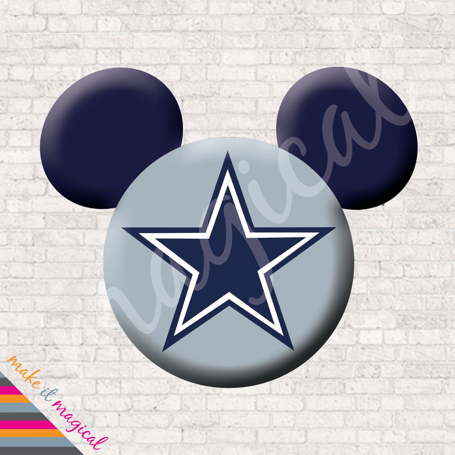 dallas cowboys clipart mickey mouse