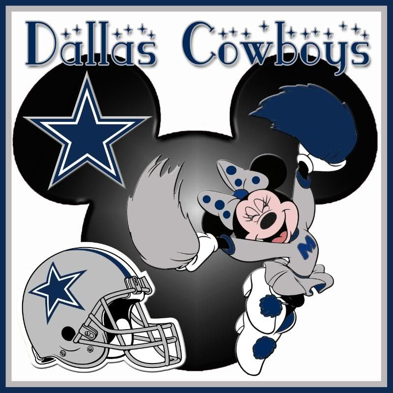 dallas cowboys clipart minnie mouse