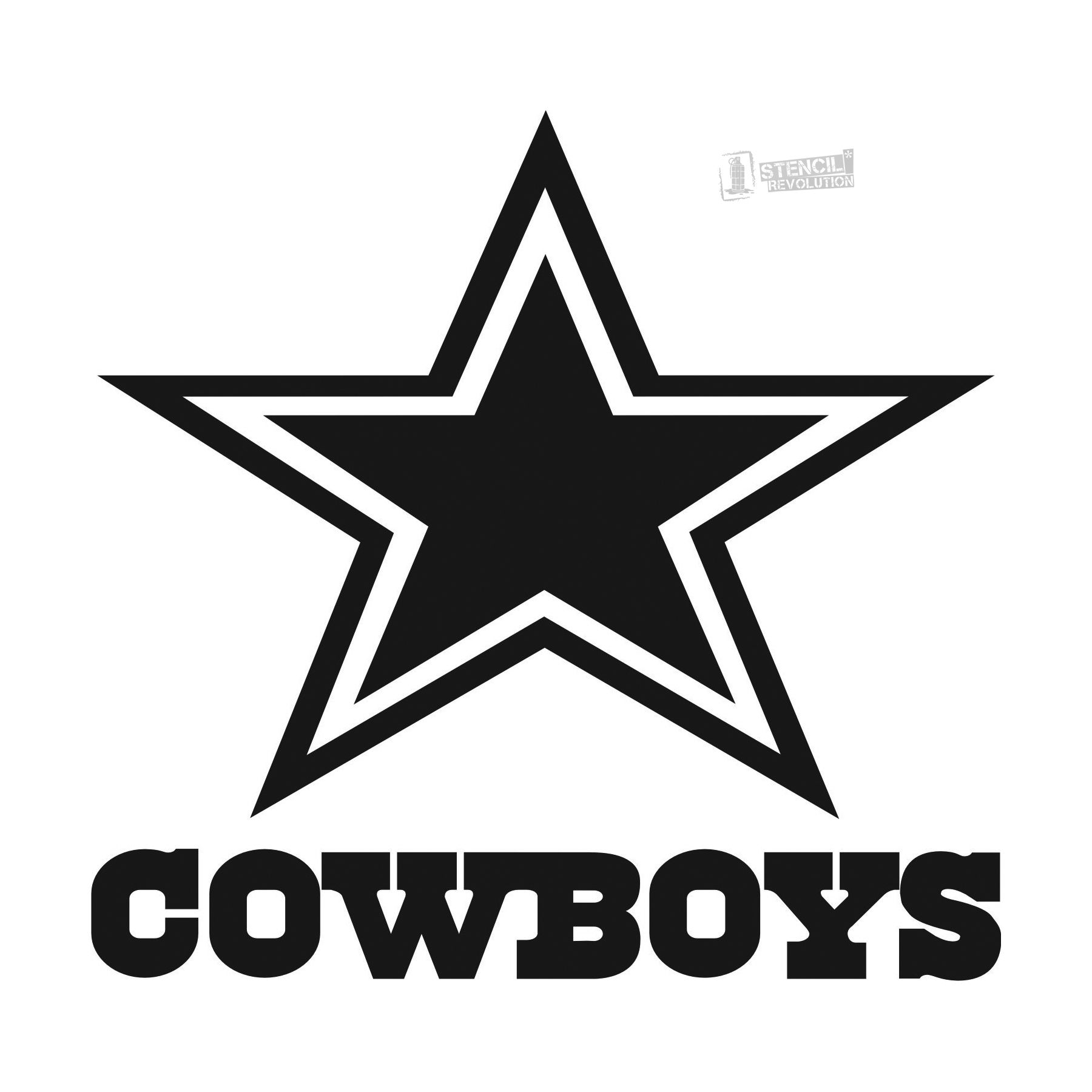 Dallas cowboys clipart stencil, Dallas cowboys stencil Transparent FREE