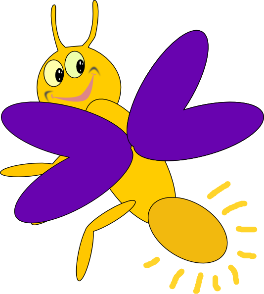 firefly clipart vintage