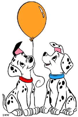Puppies dalmations clip art. Dalmatian clipart happy