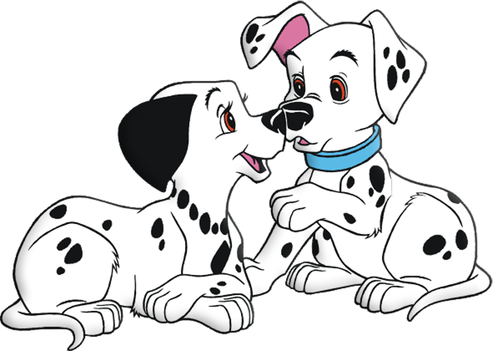  e acae orig. Dalmatian clipart heart
