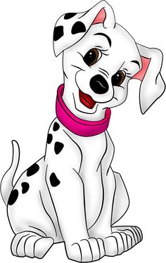 dalmatian clipart spotted puppy