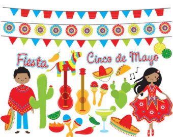 Dance clipart fiesta. Mexican clip art cin