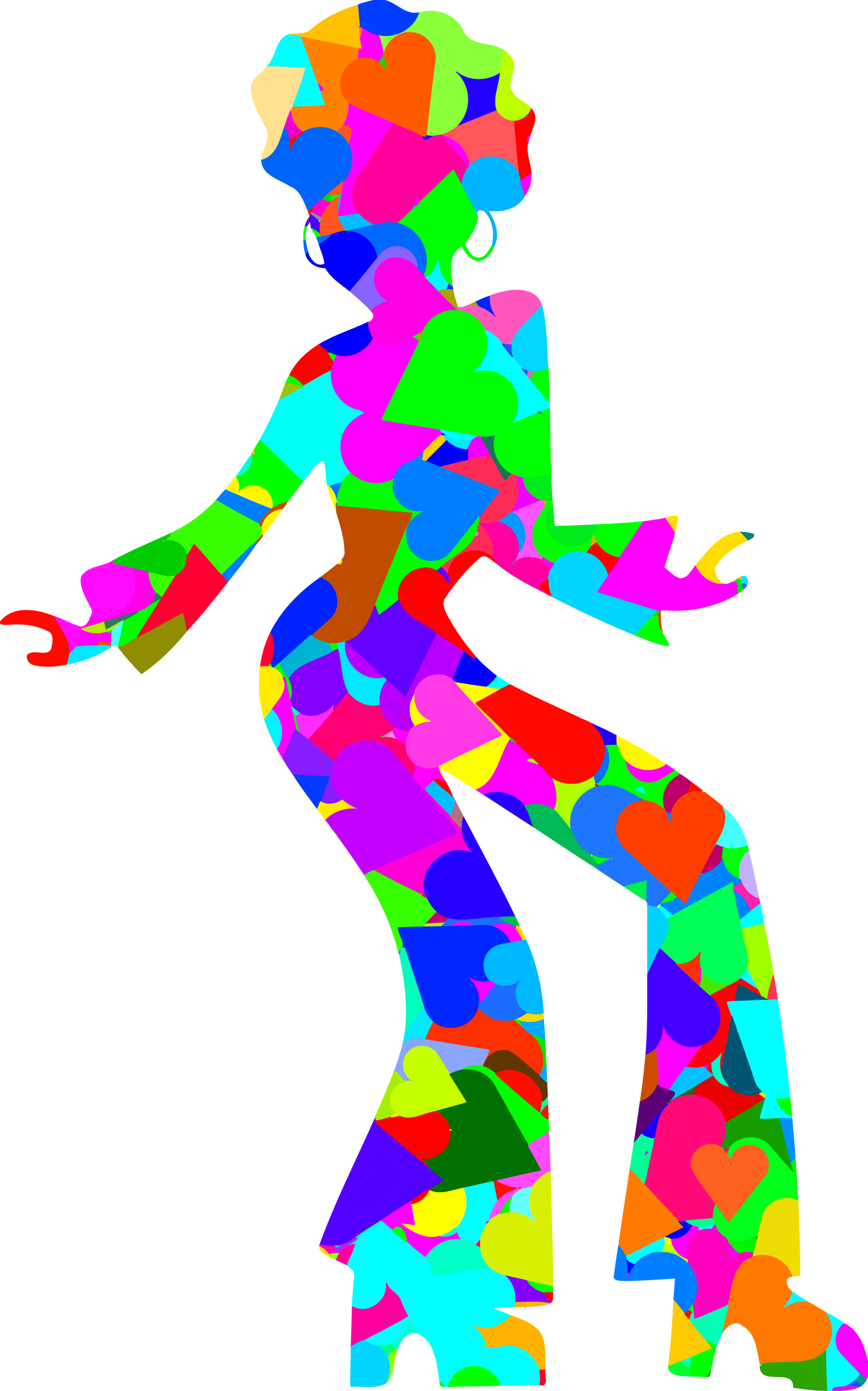 dancer clipart disco