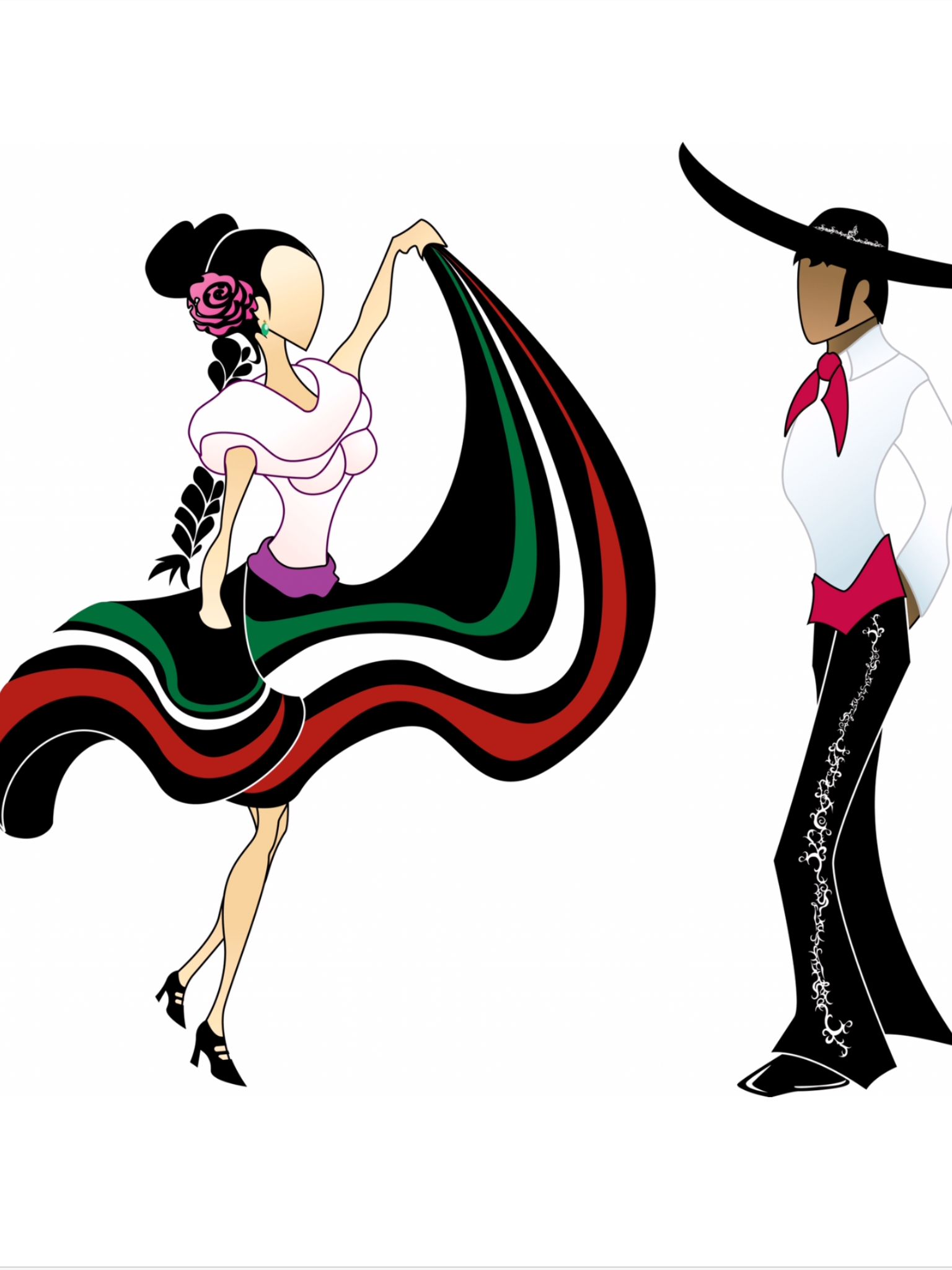 mexico clipart hispanic dance