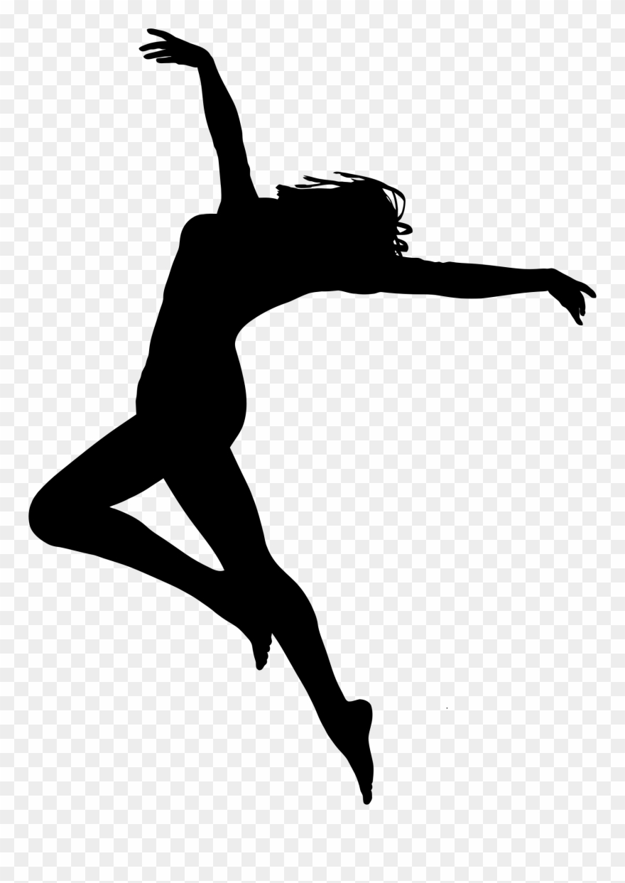 dancing clipart silhouette