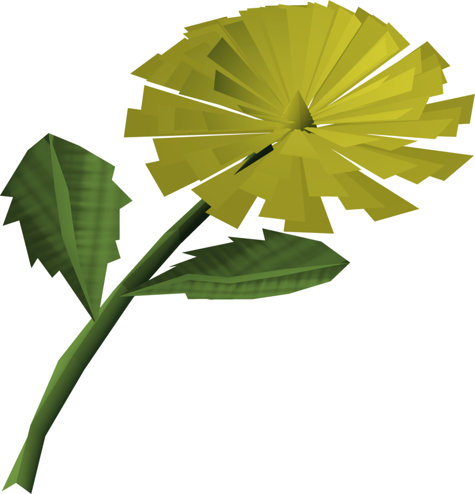 dead clipart dandelion