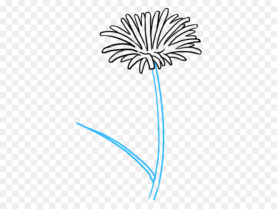 dandelion clipart flower side