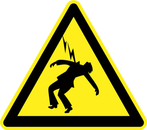 Danger clipart current electricity. Which is more dangerous