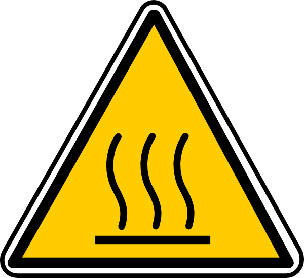 hot clipart logo