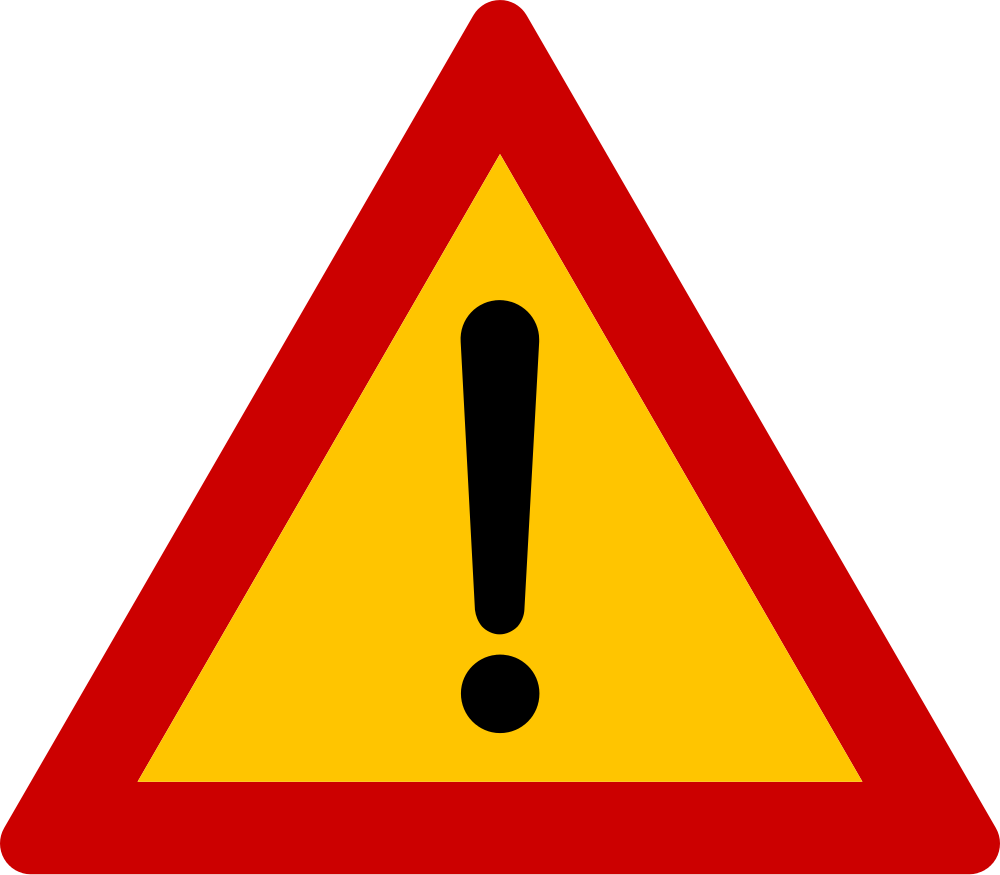 danger clipart dangerous road