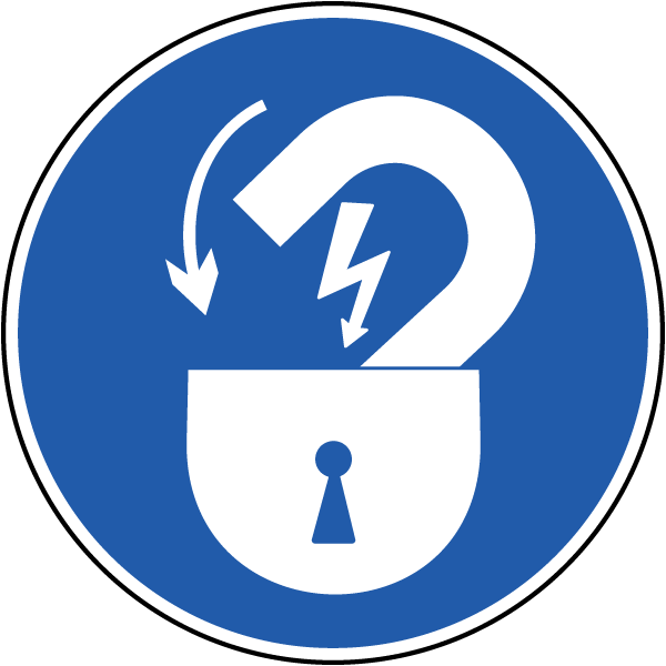 Electricity clipart electrical item. Lock out power label