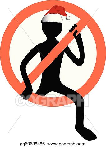 Vector illustration stop the. Danger clipart man