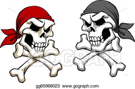 Eps vector skull stock. Danger clipart pirate