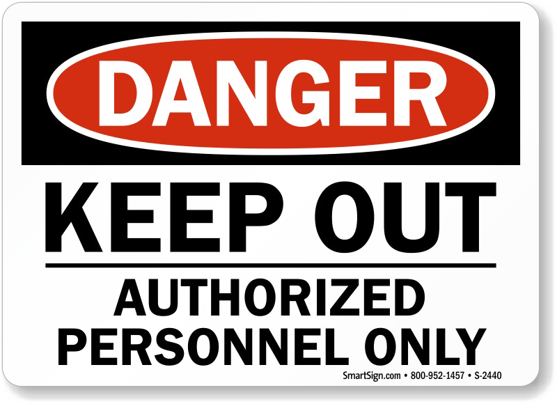 Keep out png mart. Danger clipart red