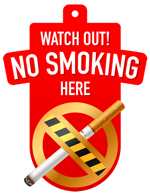 danger clipart smoke free