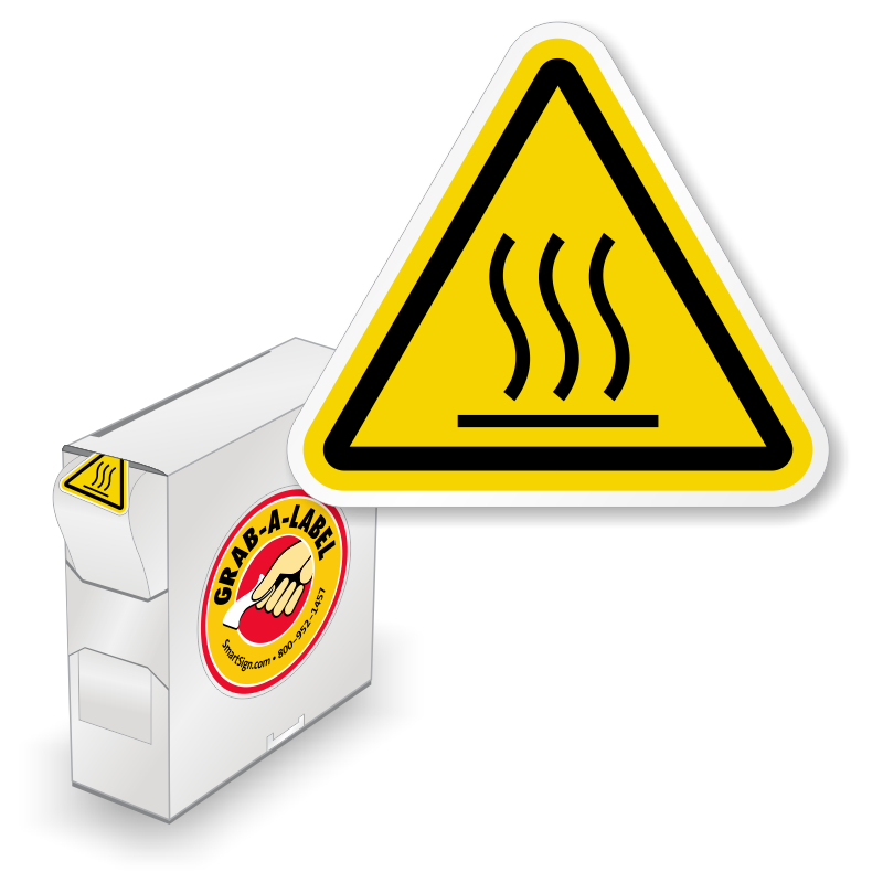  iso safety labels. Danger clipart thermal burn