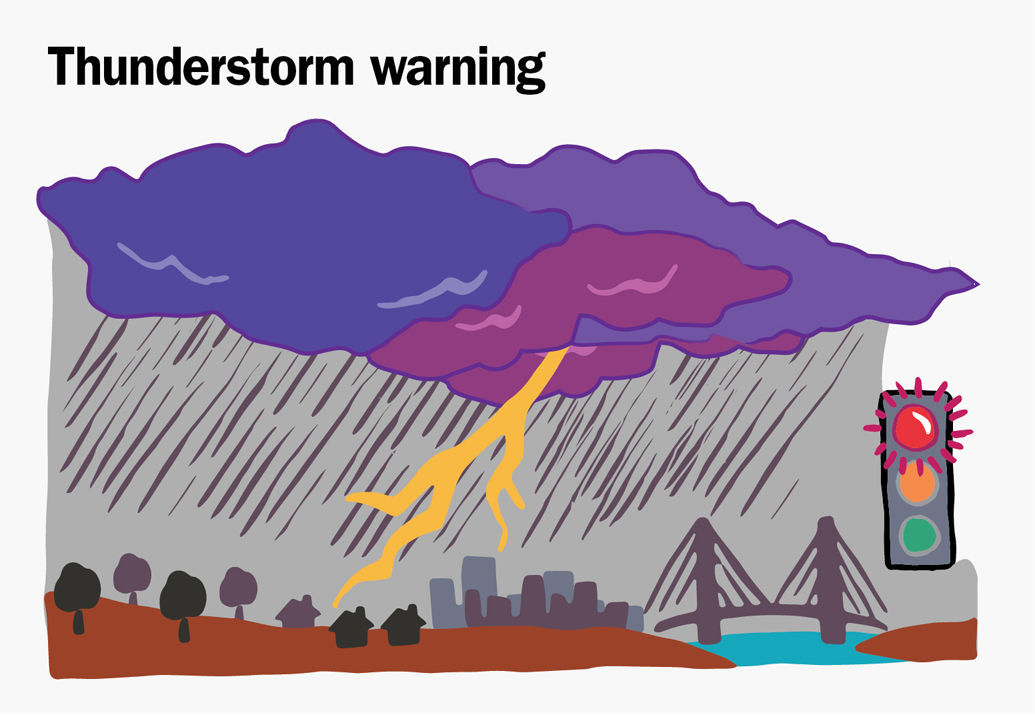 Danger clipart tornado watch. Potentially dangerous storms could