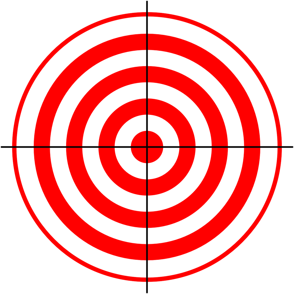 darts clipart bullseye