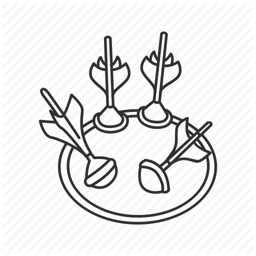 Dart clipart lawn dart.  yard games by