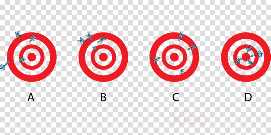 Accuracy and recall darts. Dart clipart precision