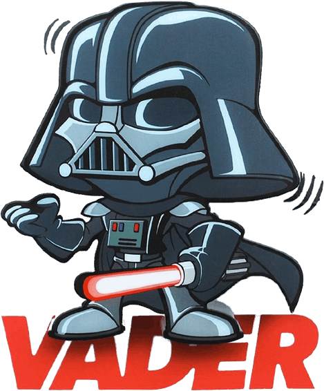 Darth Vader Helmet Cartoon