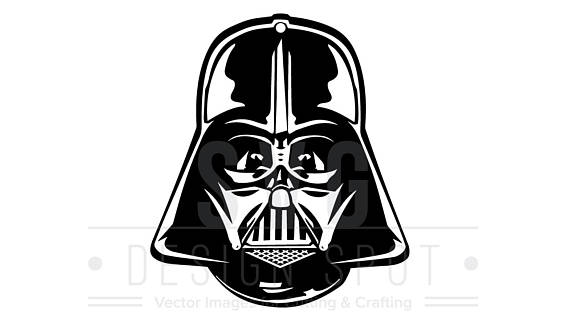 darth vader clipart dxf