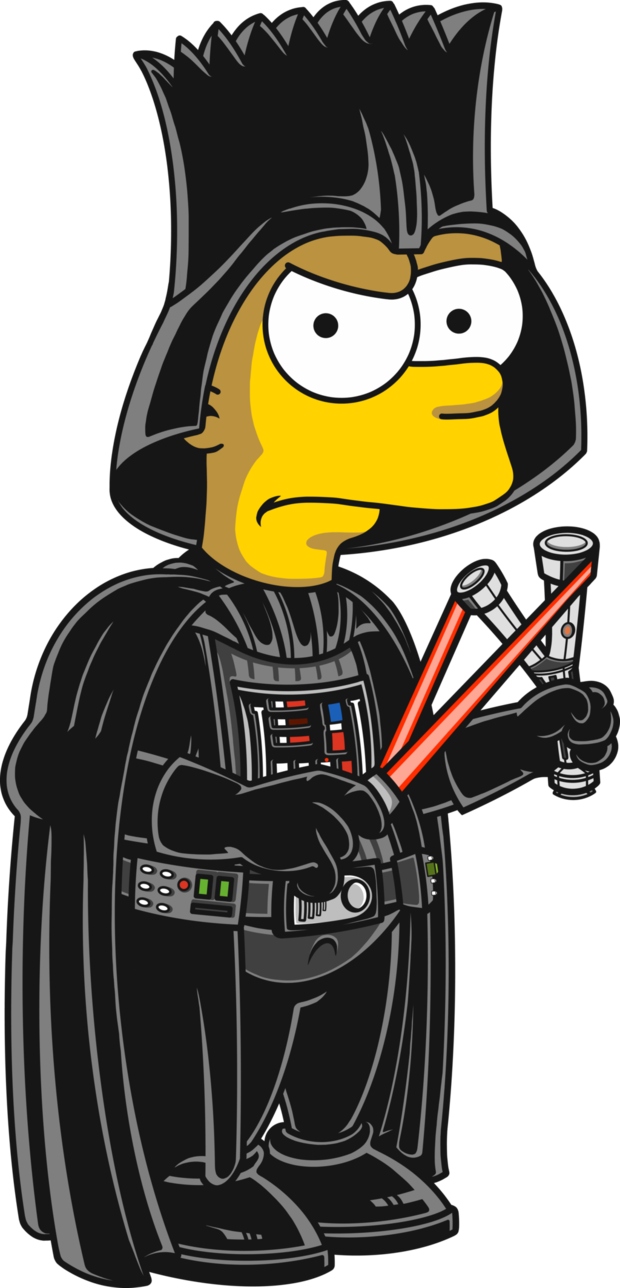 Darth vader clipart simpsons, Darth vader simpsons Transparent FREE for
