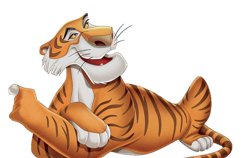 Shere khan the parody. Wolves clipart tiger