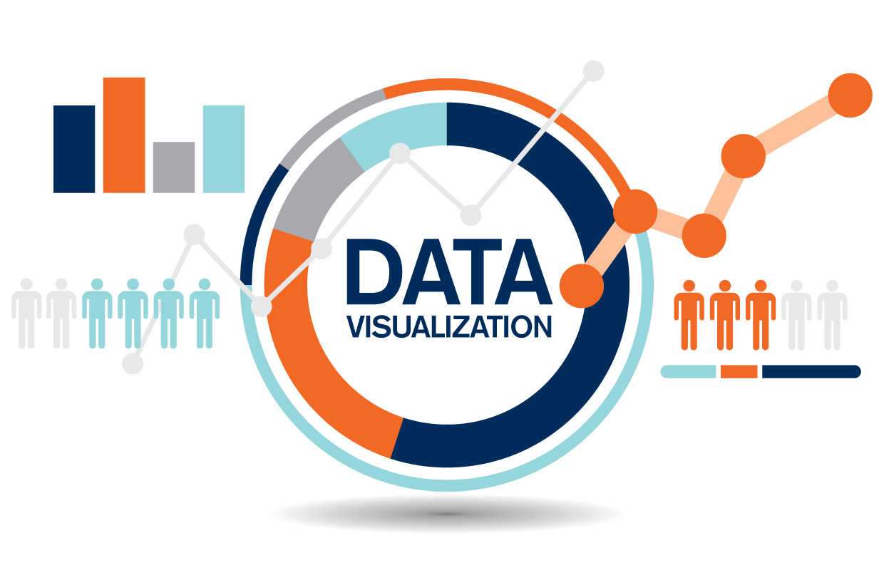Data clipart business report. Vizxdata solutions visualization illustration